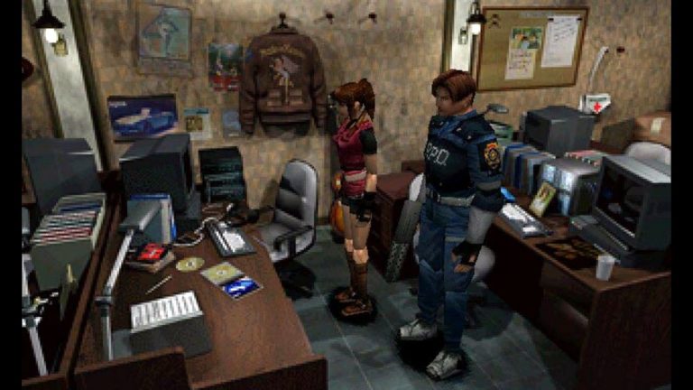 Resident Evil 2 Claire und Leon
