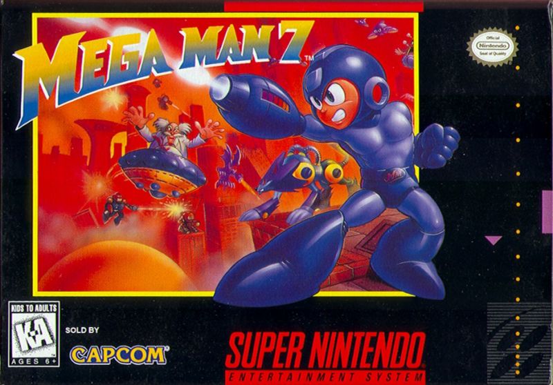 Mega Man 7 Cover