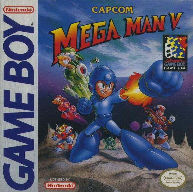 Mega Man V Cover