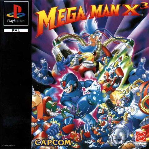 Mega Man X3 Cover