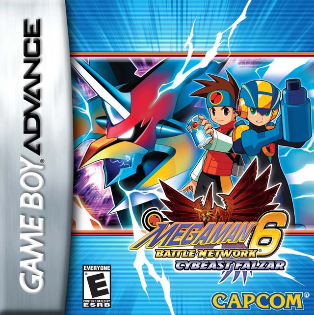 Mega Man Battle Network Cover Cybeast Falzar