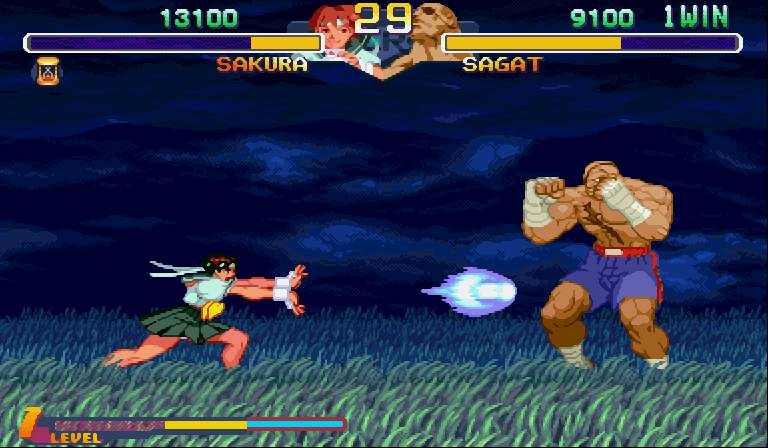 Street Fighter Alpha Screenshot