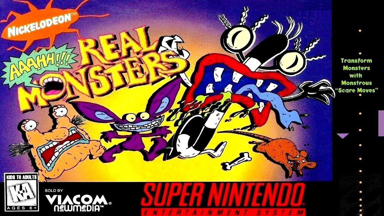 Aahh Real!!! Monsters Cover