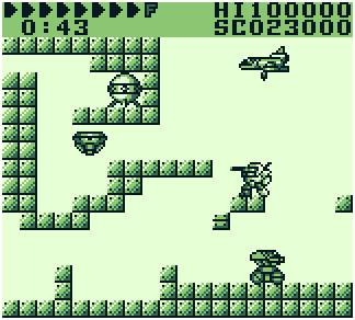 After Burst Game Boy Screenshot