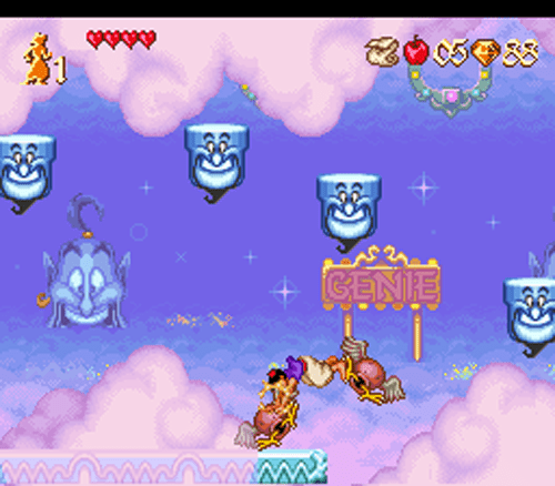 Aladdin in der Wunderlampe