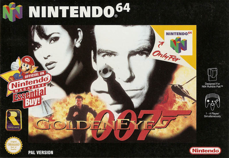 James Bond - 007 - Golden Eye Cover