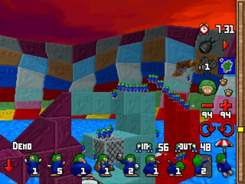 3D Lemminge - Screenshot2