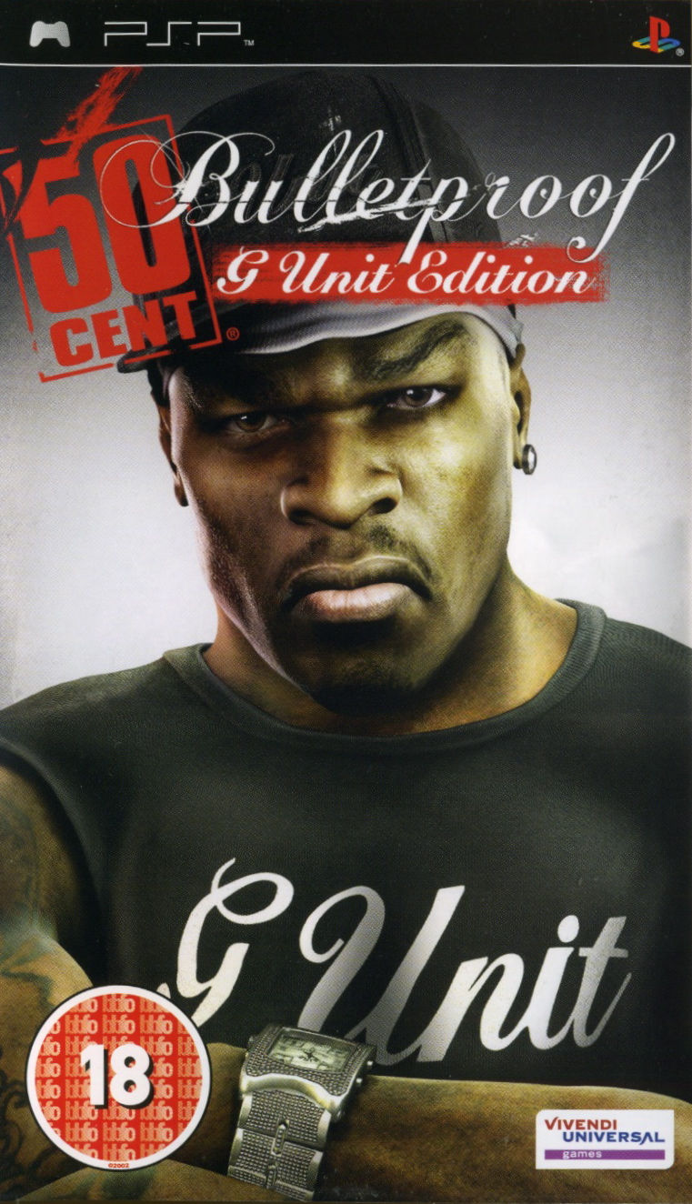 50 Cent Bulletproof Cover