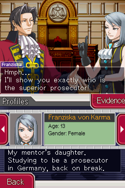 Ace Attorney Investigations - Miles Edgeworth Screenshot