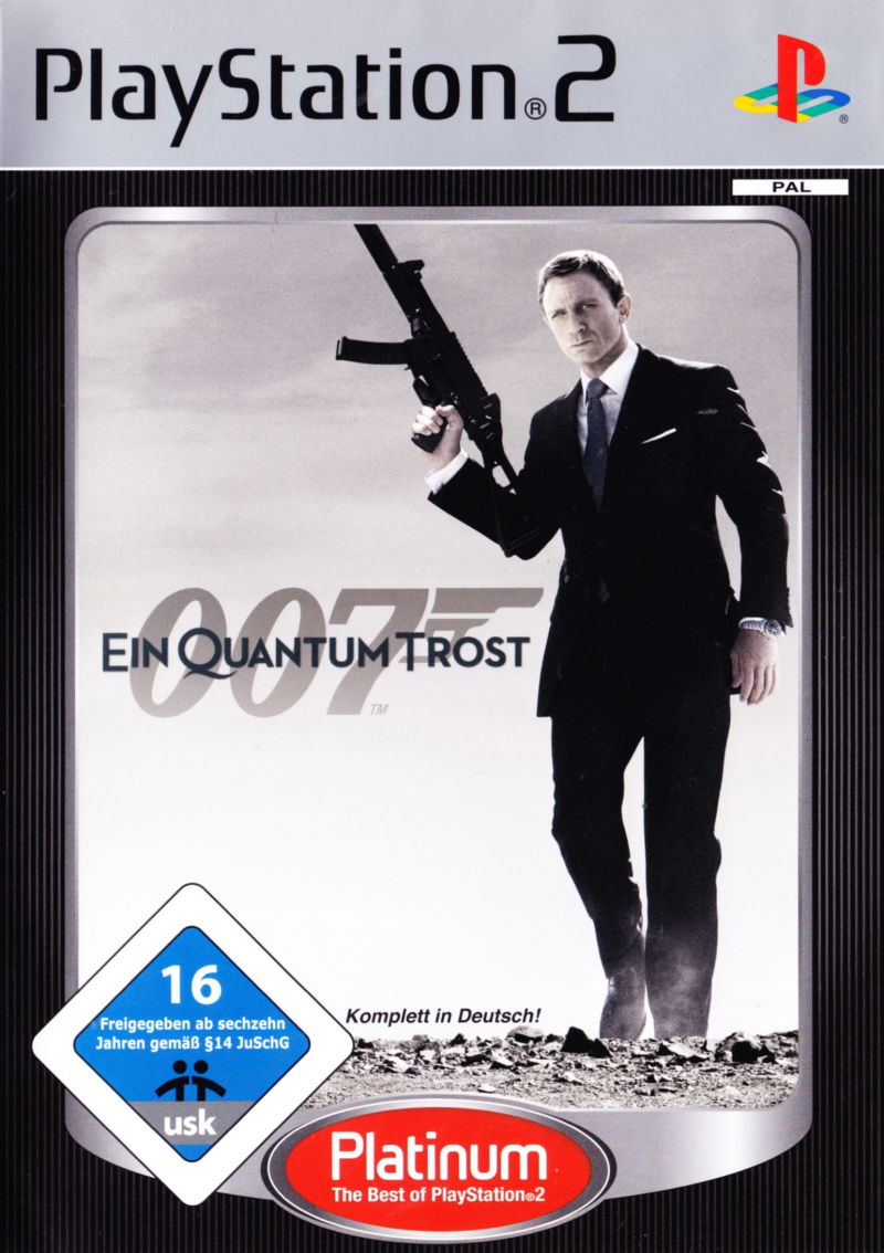 James Bond - 007 - Ein Quantum Trost - Cover