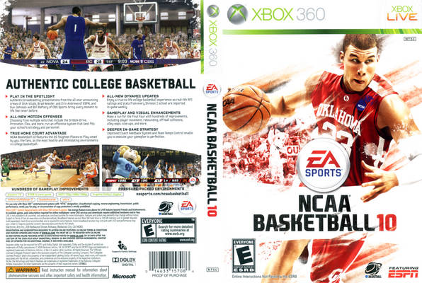 NCAA Basketball Cover