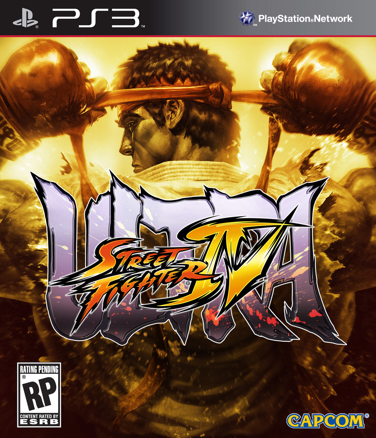 Streeet Fighter 4 Cover