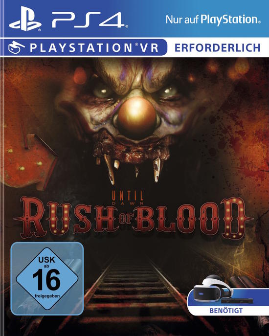 Until Dawn: Rush of Blood - Cover