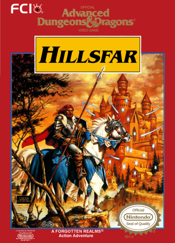 Advanced Dungeons & Dragons Hillsfar Cover