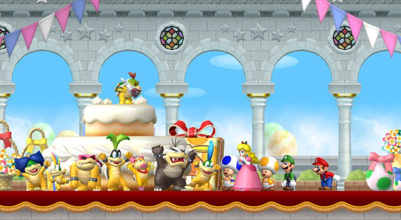 New Super Mario Bros Wii Screenshot