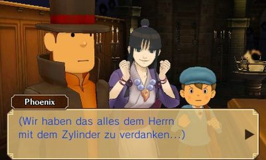 Professor Layton vs. Phoenix Wright Ace Attorney Screenshot3