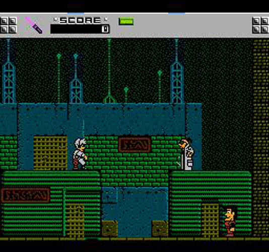 The Adventure of Rad Gravity NES Screenshot