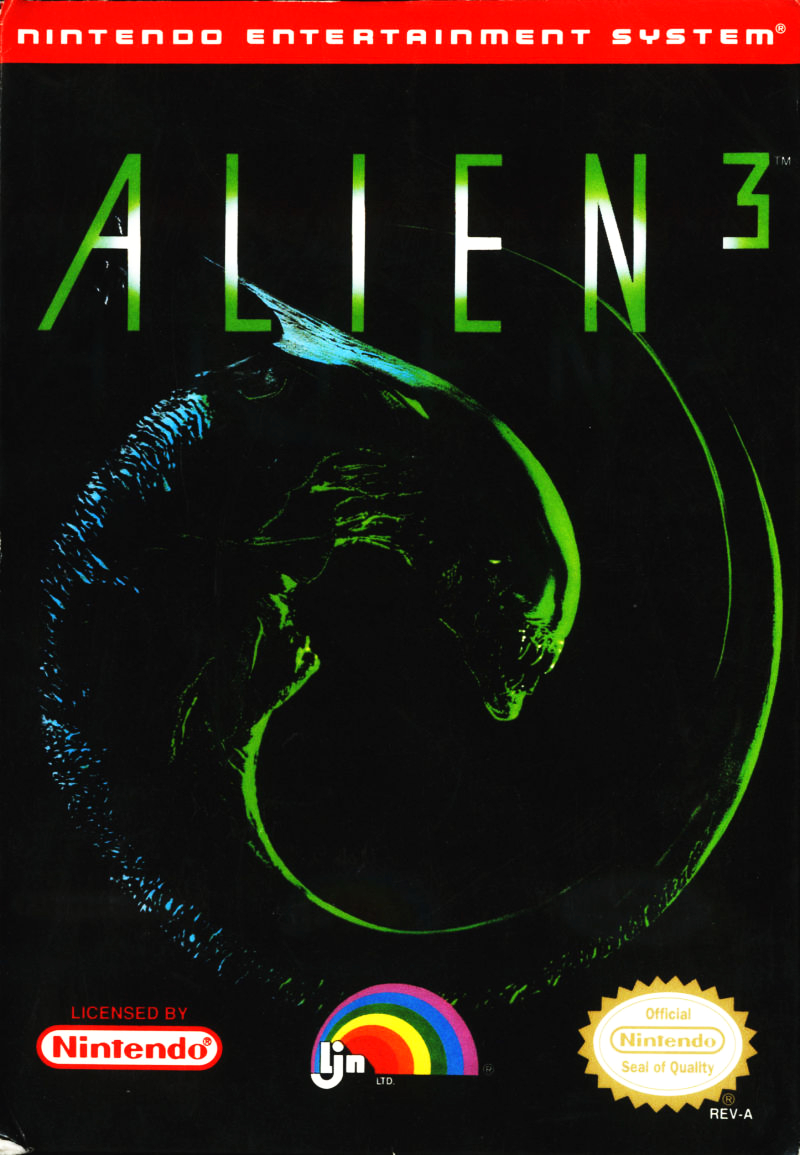 Alien3_NES Cover