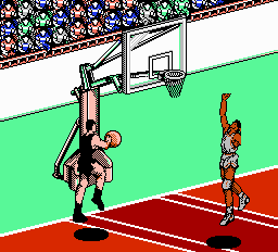 All-Pro Basketball NES Screenshot