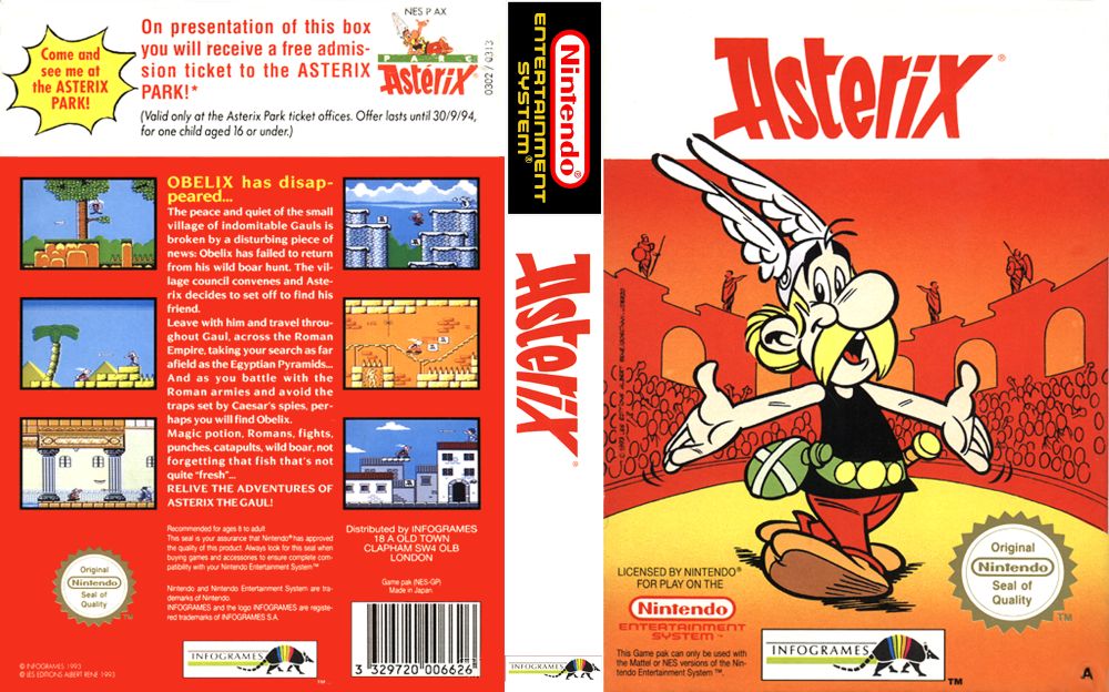 Asterix Cover