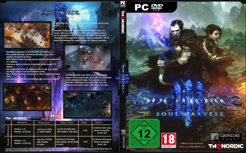 Spellforce 3 Soul Harvest Cover