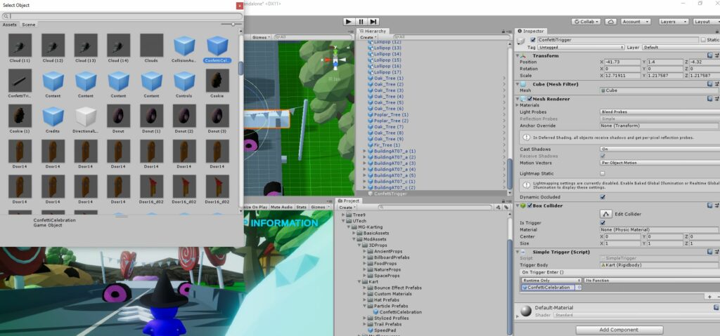 Confetti Celebration Erste Erfahrungen in Unity