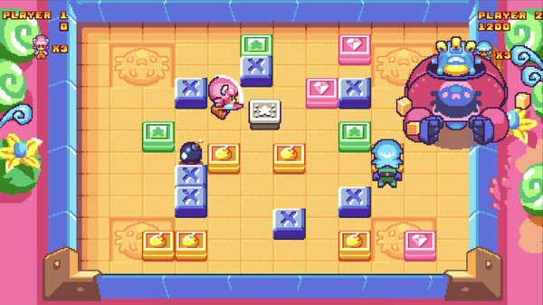 Pushy and Pully in Blockland