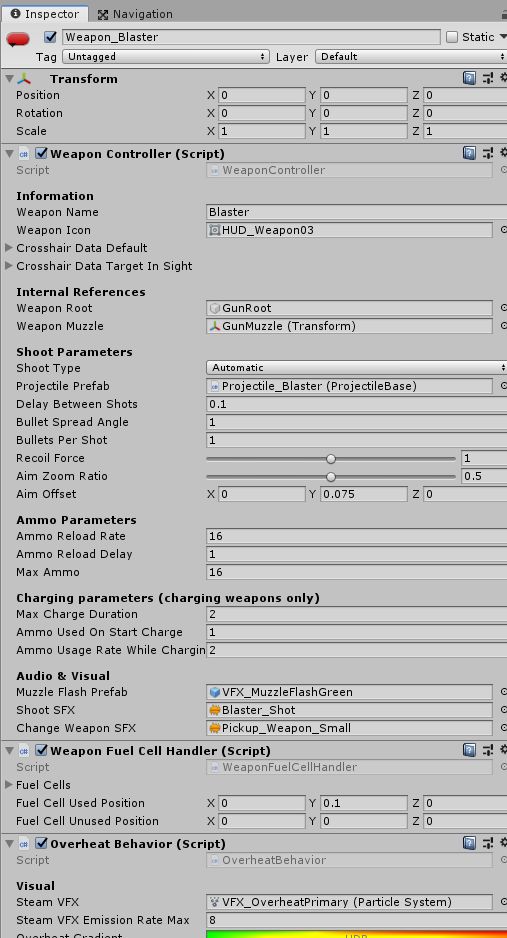 Weapon Parameter