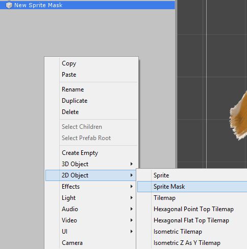 Sprite Mask erstellen