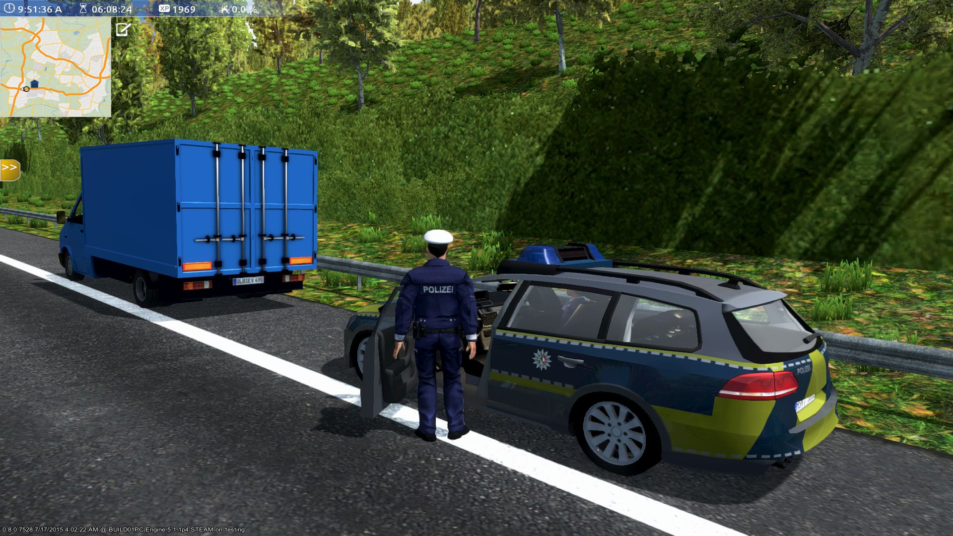 Autobahn Policesimulator