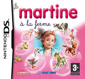 Martine à la farme DS Cover