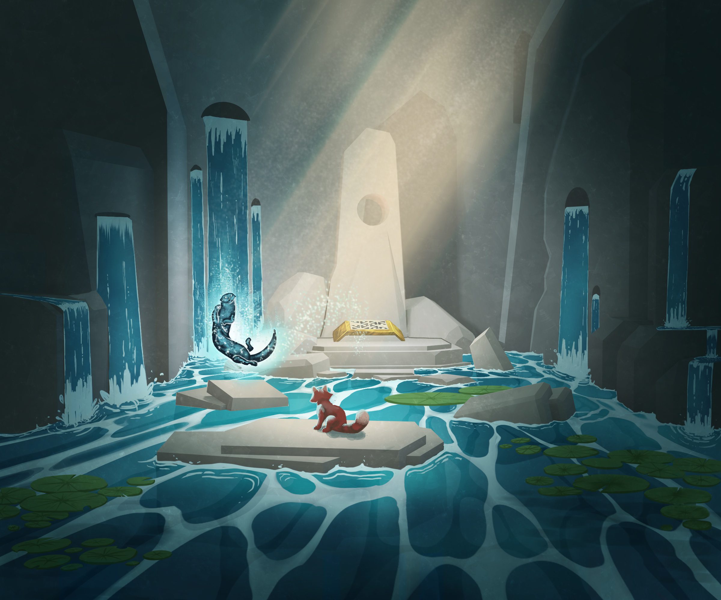 Nura_s Wish - Concept Art Water