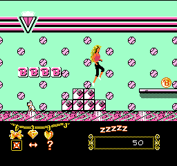 Barbie NES Screenshot