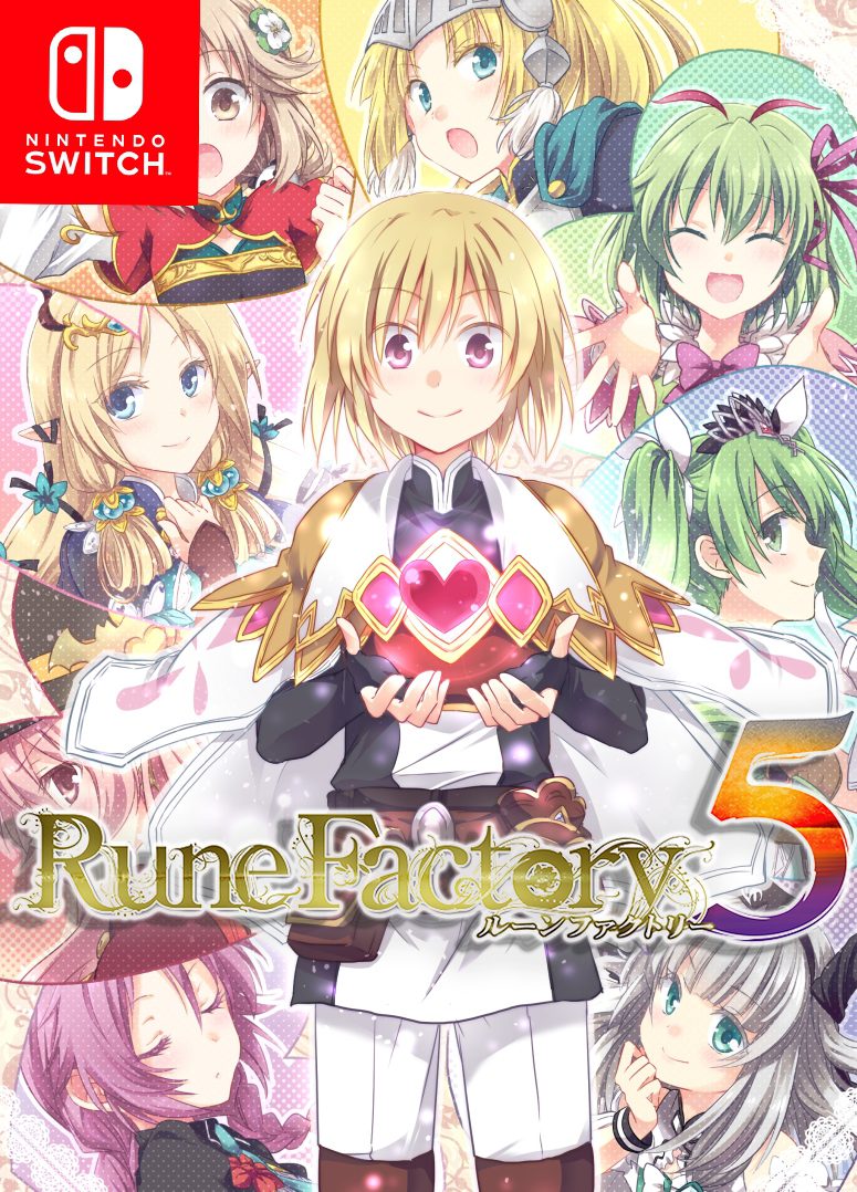 Rune Factory 5 Cover