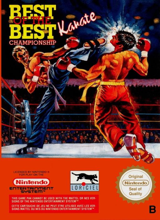 Best of the Best Championship Karate NES Cover