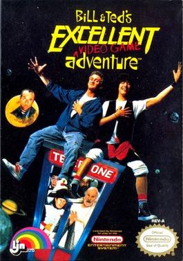 Bill and Ted's Excellent Video Game Adventure Cover