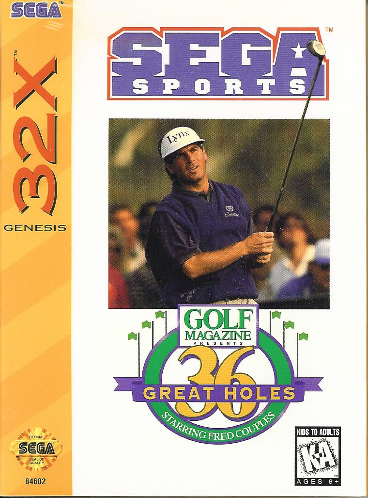 36 Great Holes Starring Fred Couples Cover
