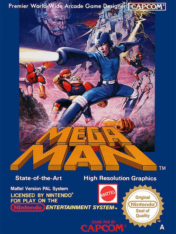 Mega Man 1 Cover