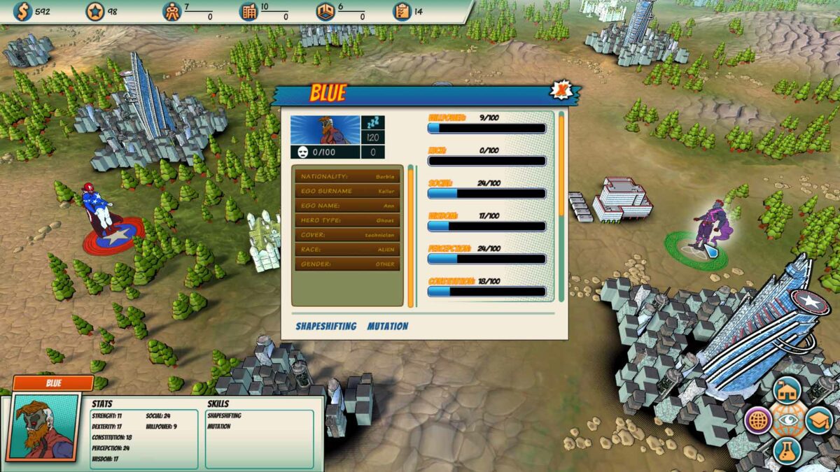 Superheroes Academy Screenshot
