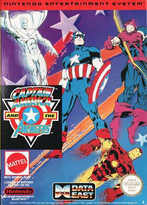 Captain America and the Avengers Cover