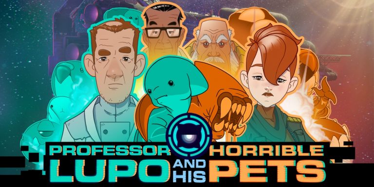 Professor Lupo and his horrible Pets Cover
