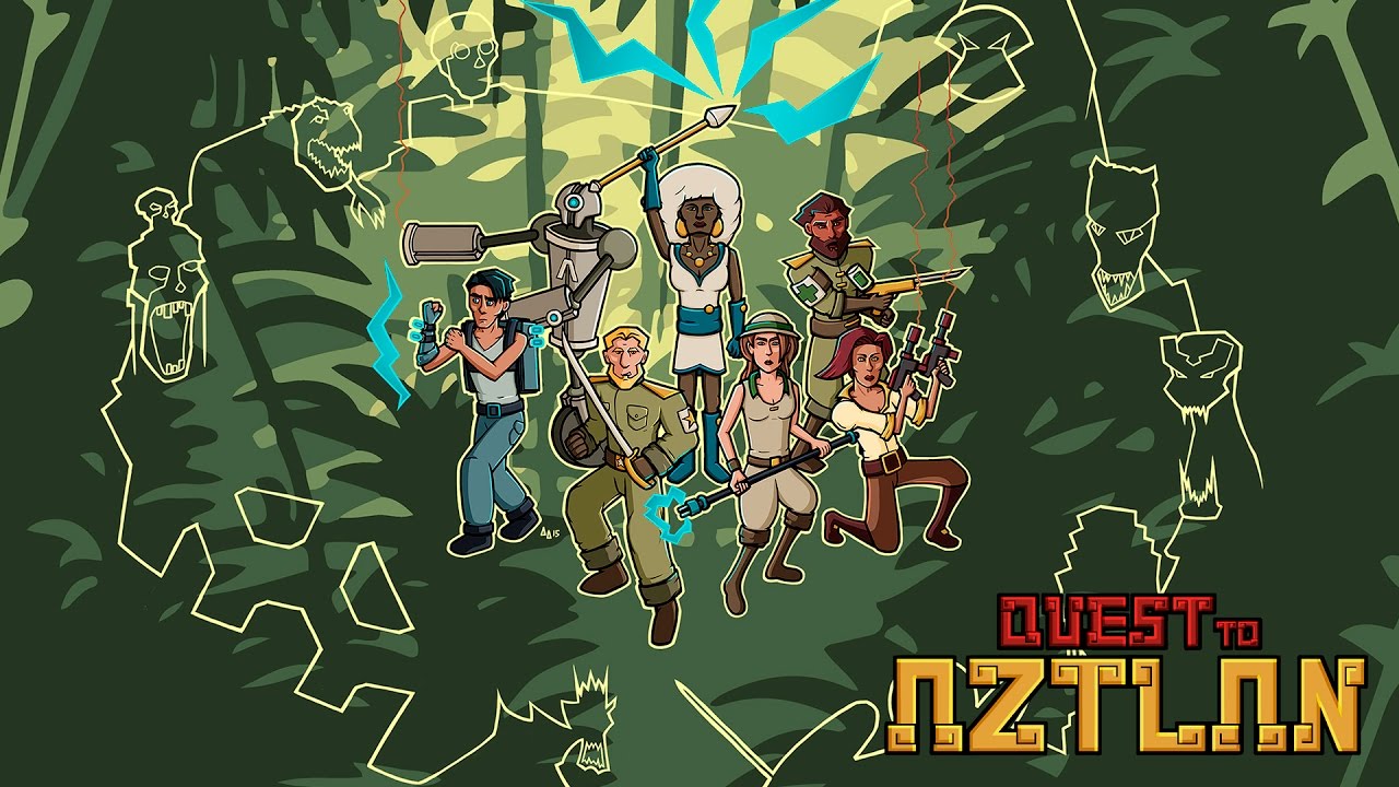 Quest to Aztlan Cover